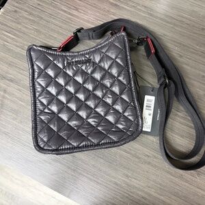 MZ Wallace Small Metro Box Crossbody - Black